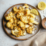 Recipe for cauliflower in air fryer with lemon and cumin